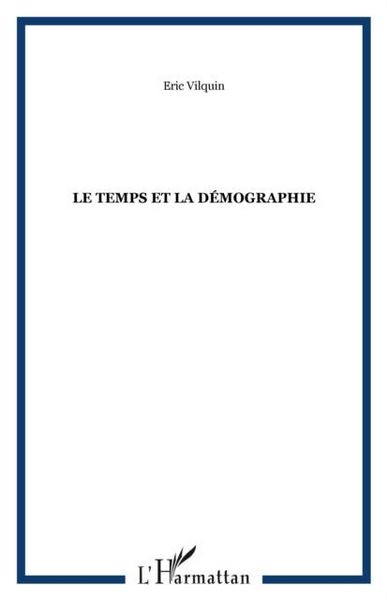 Produktbild: Le temps et la demographie