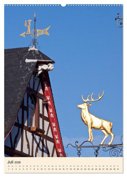Produktbild: AHRWEILER - ALTSTADTIMPRESSIONEN (hochwertiger Premium Wandkalender 2026 DIN A2 hoch), Kunstdruck in Hochglanz