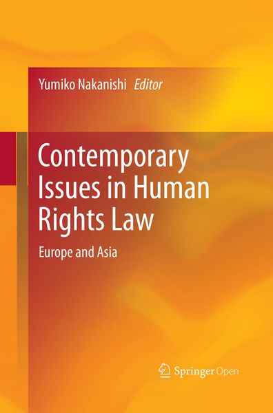 Produktbild: Contemporary Issues in Human Rights Law