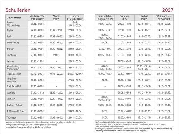 Produktbild: Rentner Kalenderbuch A6 2027