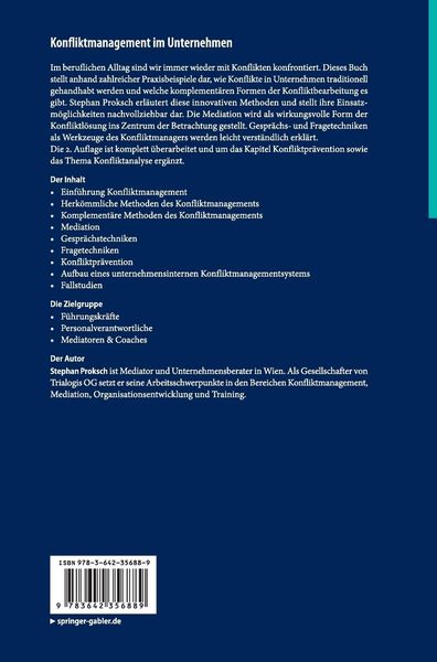 Produktbild: Konfliktmanagement im Unternehmen