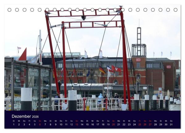 Produktbild: Rund um die Kieler F&ouml;rde (Tischkalender 2026 DIN A5 quer), CALVENDO Monatskalender
