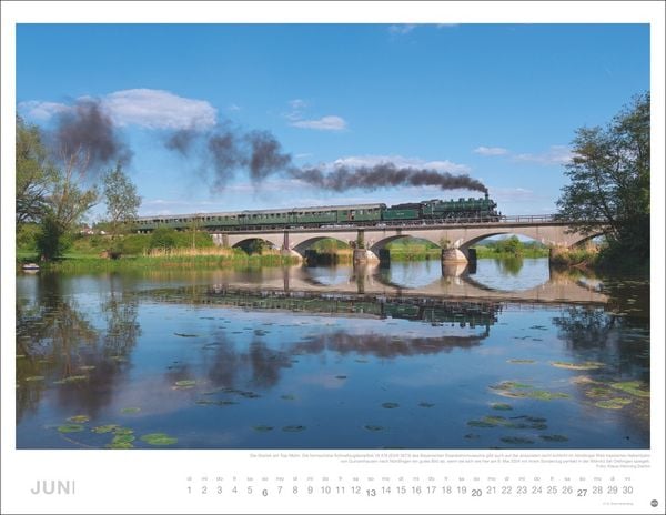 Produktbild: Eisenbahn-Romantik Posterkalender 2027