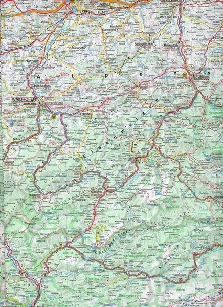 Produktbild: Marco Polo Karte Nieder&ouml;sterreich, Wien, Ober&ouml;sterreich, N&ouml;rdliches Burgenland.