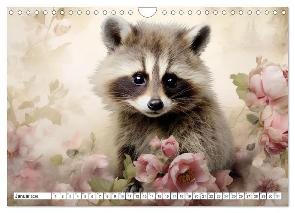 Produktbild: Tierisch s&uuml;&szlig;! (Wandkalender 2026 DIN A4 quer), CALVENDO Monatskalender
