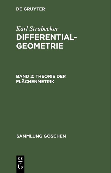 Produktbild: Theorie der Fl&auml;chenmetrik