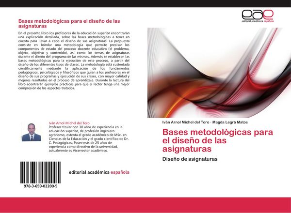 Produktbild: Bases metodol&oacute;gicas para el dise&ntilde;o de las asignaturas