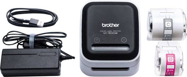 Produktbild: Brother VC-500W Etiketten-Drucker ZINK&trade; 313 x 313 dpi Etikettenbreite (max.): 50 mm USB, WLAN