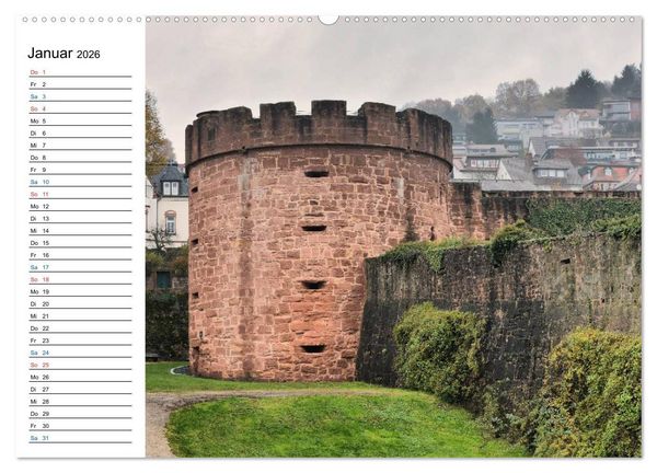 Produktbild: Herrliches Hessen - B&uuml;dingen (hochwertiger Premium Wandkalender 2026 DIN A2 quer), Kunstdruck in Hochglanz