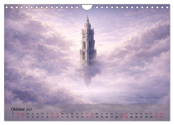 Produktbild: Wo Träume schweben (Wandkalender 2027 DIN A4 quer), CALVENDO Monatskalender