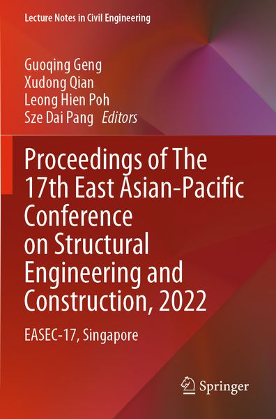 Produktbild: Proceedings of The 17th East Asian-Pacific Conference on Structural Engineering and Construction, 2022