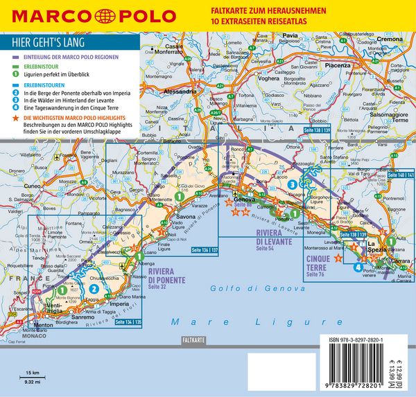 Produktbild: MARCO POLO Reisef&uuml;hrer Ligurien, Italienische Riviera, Cinque Terre