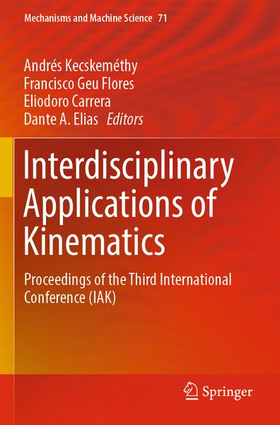 Produktbild: Interdisciplinary Applications of Kinematics