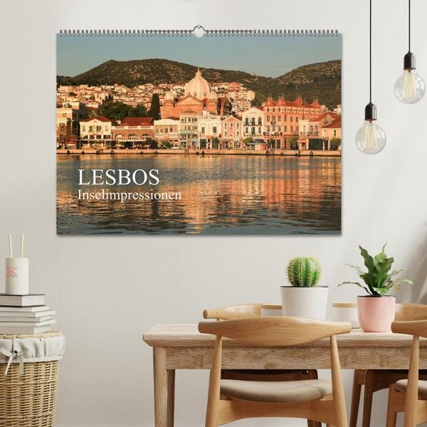 Produktbild: Lesbos - Inselimpressionen (Wandkalender 2026 DIN A2 quer), CALVENDO Monatskalender