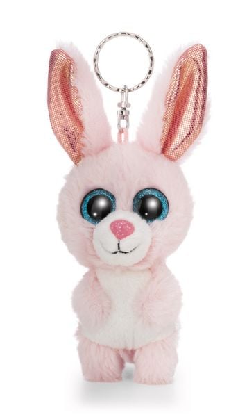 NICI Schlüsselanhänger GLUBSCHIS Hase Monni-Wonni pink 9cm
