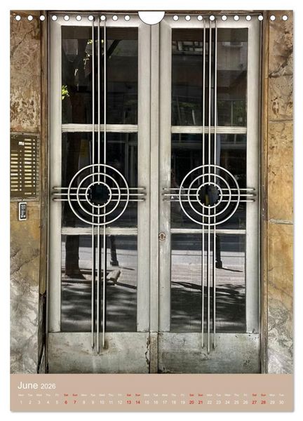 Produktbild: Doors of Belgrade (Wall Calendar 2026 DIN A4 portrait), CALVENDO 12 Month Wall Calendar