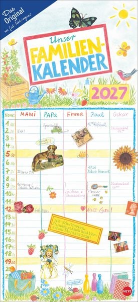 Produktbild: Gabi Kohwagner Unser Familienkalender 2027