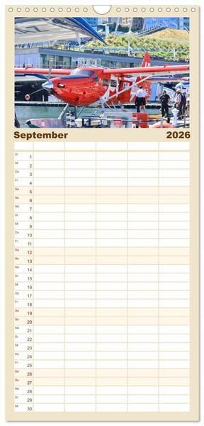 Produktbild: Familienplaner 2026 - 12 Gr&uuml;nde, Vancouver zu lieben. mit 5 Spalten (Wandkalender, 21 x 45 cm) CALVENDO