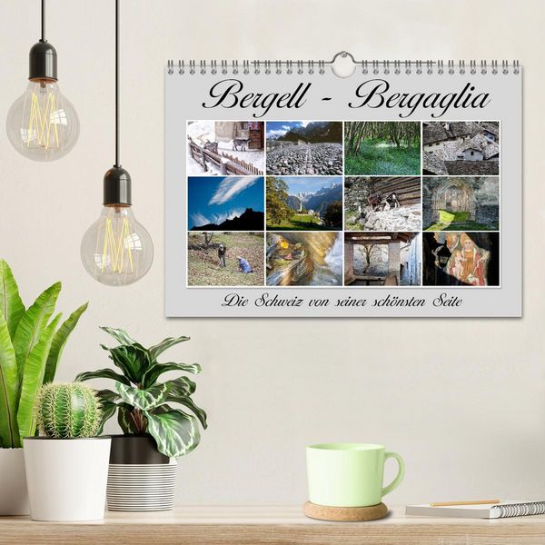Produktbild: Bergell - Bergaglia (Wandkalender 2026 DIN A4 quer), CALVENDO Monatskalender