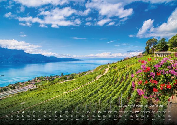 Produktbild: Schweiz - 2027 - Kalender DIN A3