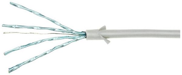 Produktbild: LogiLink CQ9042S RJ45 Patchkabel CAT 6a U/FTP 1.50 m Grau extrem d&uuml;nn, Flammwidrig, Flexibel, Folienschirm, Halogenfrei, mit Rastnasenschutz