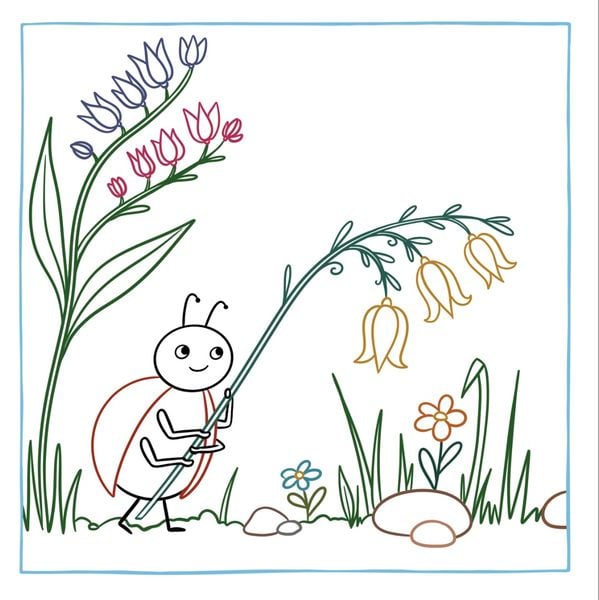 Produktbild: Zauberpapier Malbuch Verwunschenes Feenland