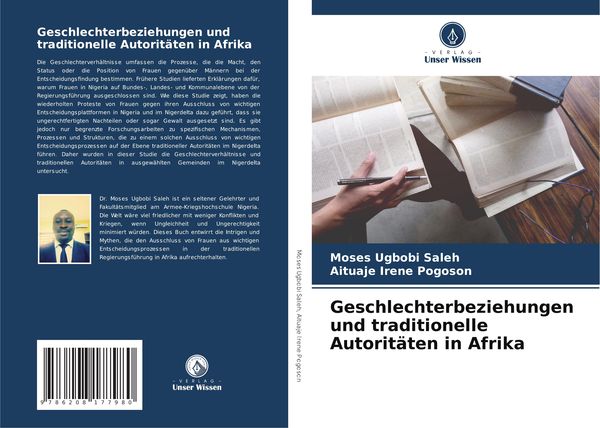 Produktbild: Geschlechterbeziehungen und traditionelle Autorit&auml;ten in Afrika