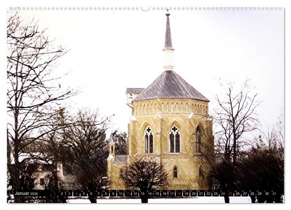 Produktbild: Potsdam Kalender (Wandkalender 2026 DIN A2 quer), CALVENDO Monatskalender