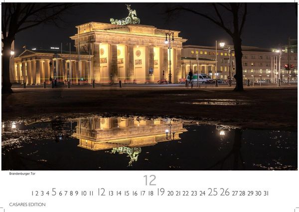 Produktbild: Berlin Kalender 2027 &ndash; Wandkalender | Fotokalender Deutschland 24x35cm - in 12 stimmungsvollen Aufnahmen zwischen Kultur, Architektur und Hauptstadtflair