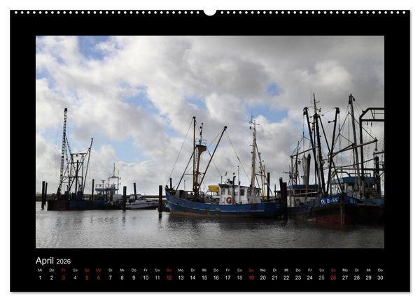 Produktbild: Auf Gro&szlig;e Fahrt - Schiffe im Hafen und auf See (Wandkalender 2026 DIN A2 quer), CALVENDO Monatskalender