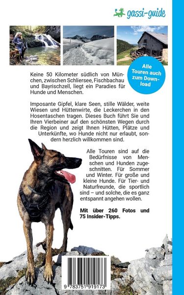 Produktbild: Die sch&ouml;nsten Touren mit Hund in der Region Schliersee Bayrischzell