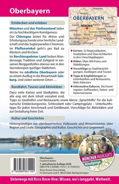 Produktbild: Reise Know-How Reisef&uuml;hrer Oberbayern
