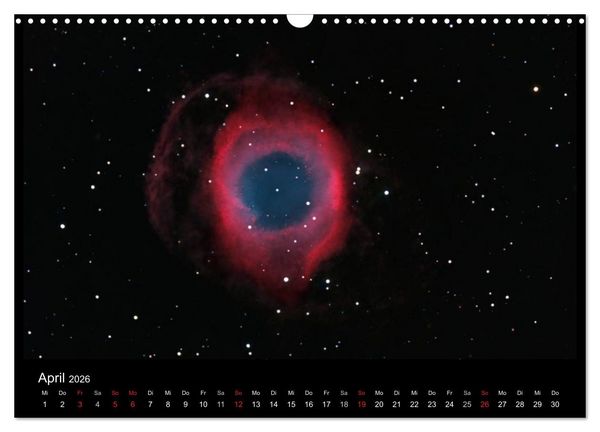 Produktbild: Die Galaxie im Garten (Wandkalender 2026 DIN A3 quer), CALVENDO Monatskalender