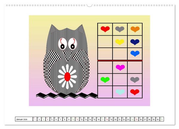 Produktbild: R&auml;tselspa&szlig; f&uuml;r Kinder ab 4 Jahren (Wandkalender 2026 DIN A2 quer), CALVENDO Monatskalender