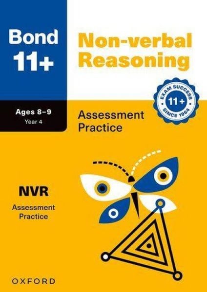 Produktbild: Bond 11+ Non-verbal Reasoning Assessment Practice Papers Age 8-9 | For GL Assessment & other 11 plus exams