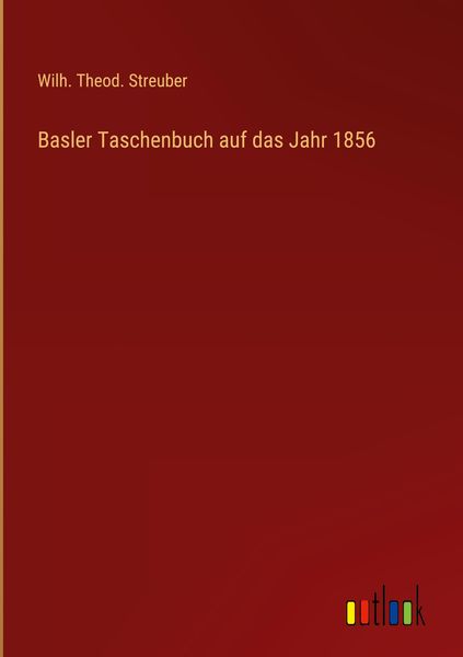 Produktbild: Basler Taschenbuch auf das Jahr 1856