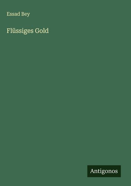 Produktbild: Fl&uuml;ssiges Gold