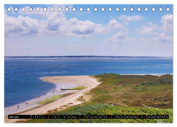 Produktbild: Magisches Sylt (Tischkalender 2026 DIN A5 quer), CALVENDO Monatskalender