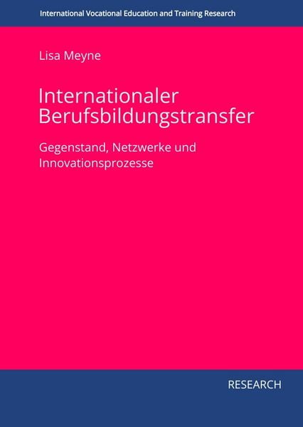 Produktbild: Internationaler Berufsbildungstransfer