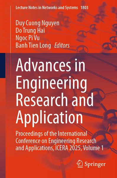 Produktbild: Advances in Engineering Research and Application