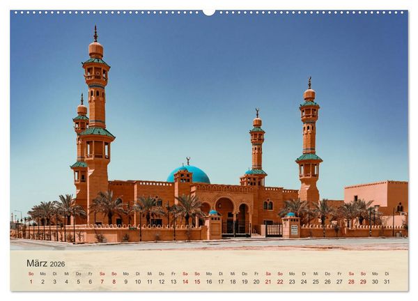 Produktbild: Saudi Arabien - K&ouml;nigreich der Faszinationen (hochwertiger Premium Wandkalender 2026 DIN A2 quer), Kunstdruck in Hochglanz