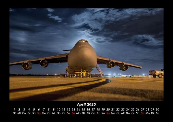 Produktbild: Flugzeuge 2025 Fotokalender DIN A3