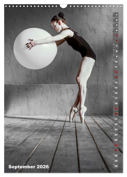 Produktbild: Sinneseindruck Ballett (Wandkalender 2026 DIN A3 hoch), CALVENDO Monatskalender