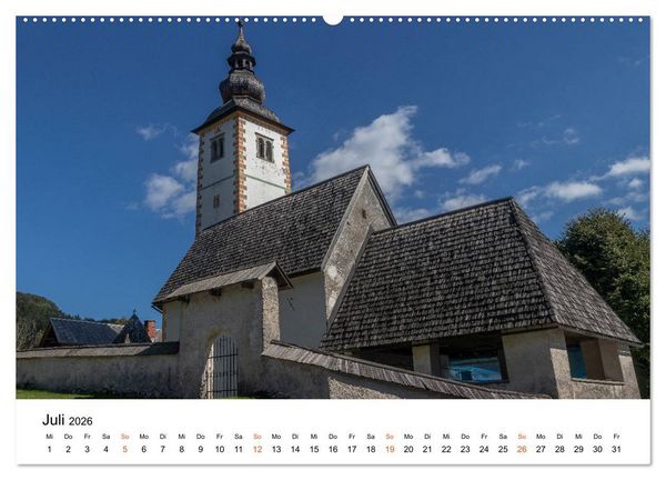 Produktbild: Oberkrain und Triglav-Nationalpark (Wandkalender 2026 DIN A2 quer), CALVENDO Monatskalender