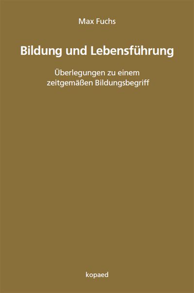 Produktbild: Bildung und Lebensf&uuml;hrung