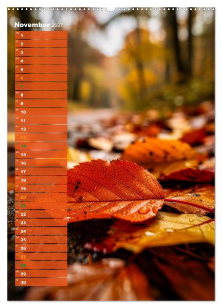 Produktbild: Bunte Farben der Natur (hochwertiger Premium Wandkalender 2027 DIN A2 hoch), Kunstdruck in Hochglanz