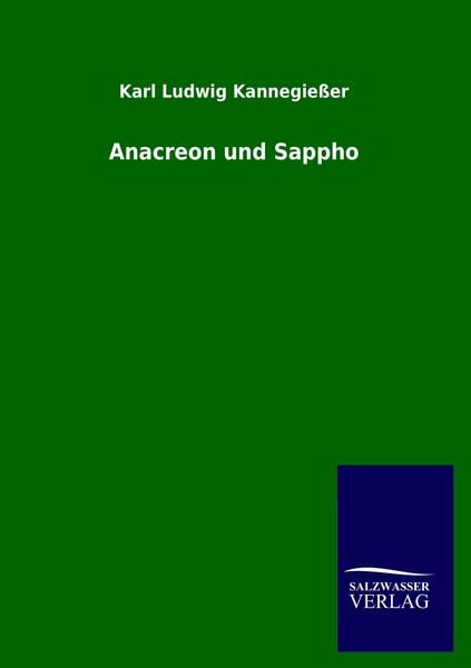 Produktbild: Anacreon und Sappho