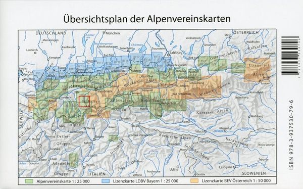 Produktbild: Stubaier Alpen, Mitte