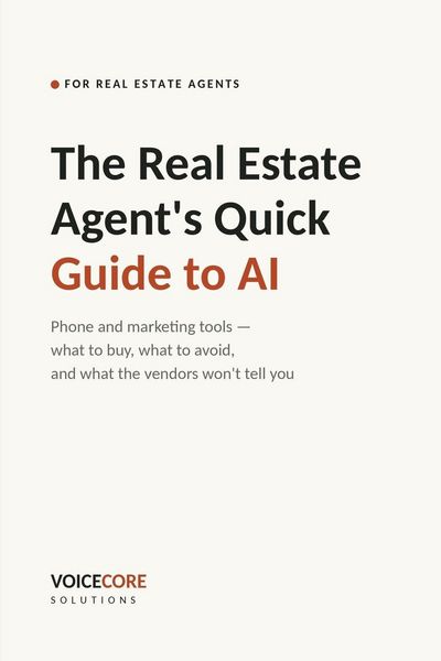 Produktbild: The Real Estate Agent's Quick Guide to AI