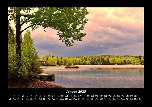 Produktbild: Naturlandschaften 2025 Fotokalender DIN A3